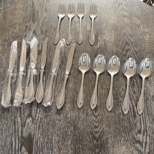 Oneida Arbor American Harmony Stainless Flatware Lot Knives Forks Spoons Classic